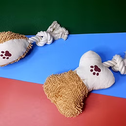 [FP-TY-PLSH01] Plush Squeeze Toys – Bone / Baseball